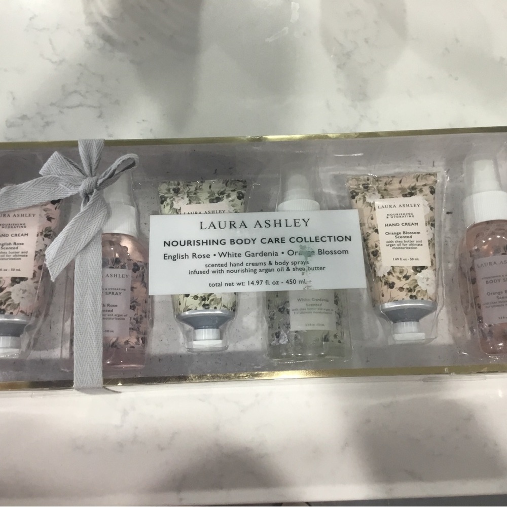 New in Box Laura Ashley Body Care